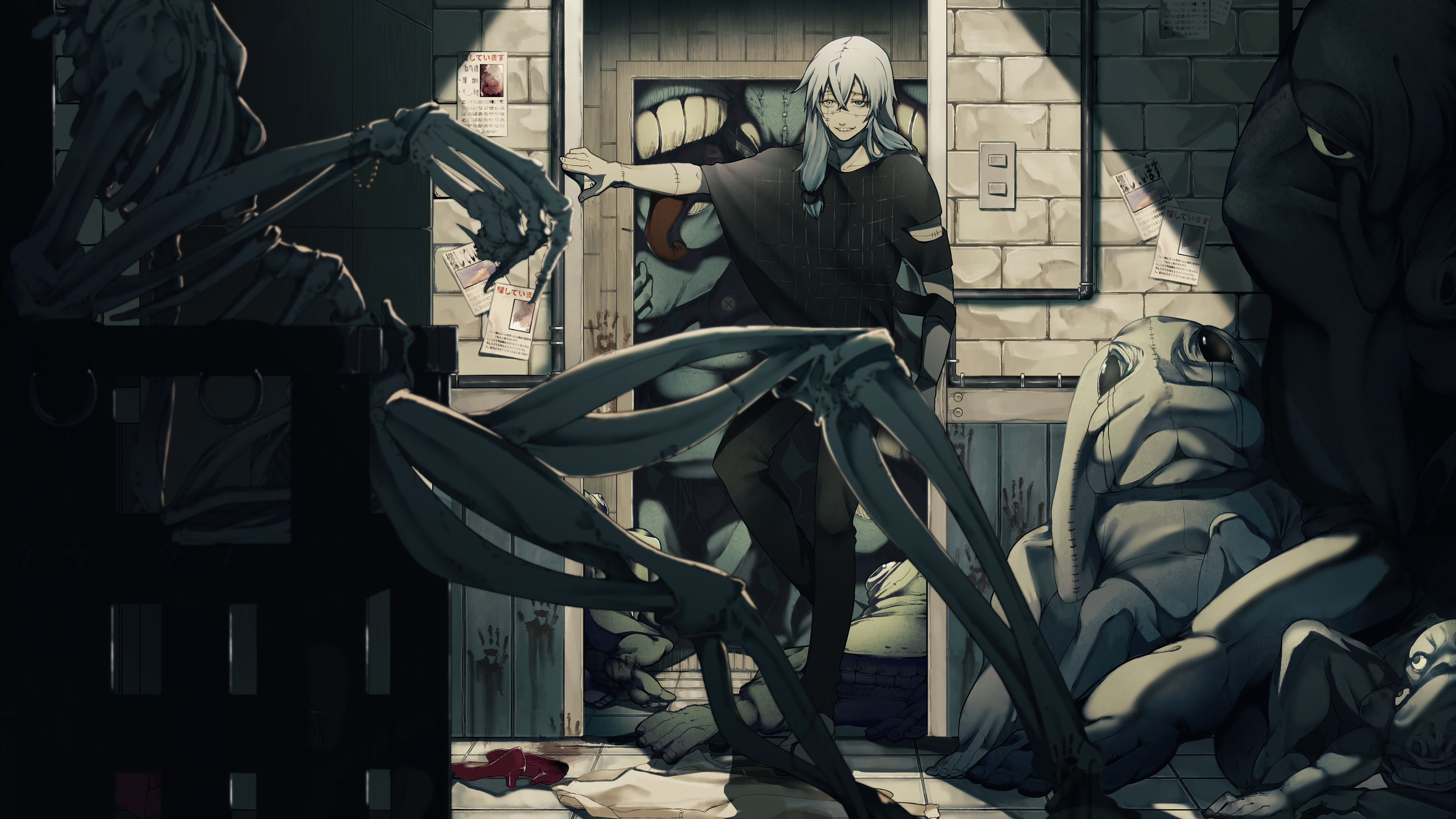 Jujutsu Kaisen Mahito Wallpaper 4K PC Desktop e