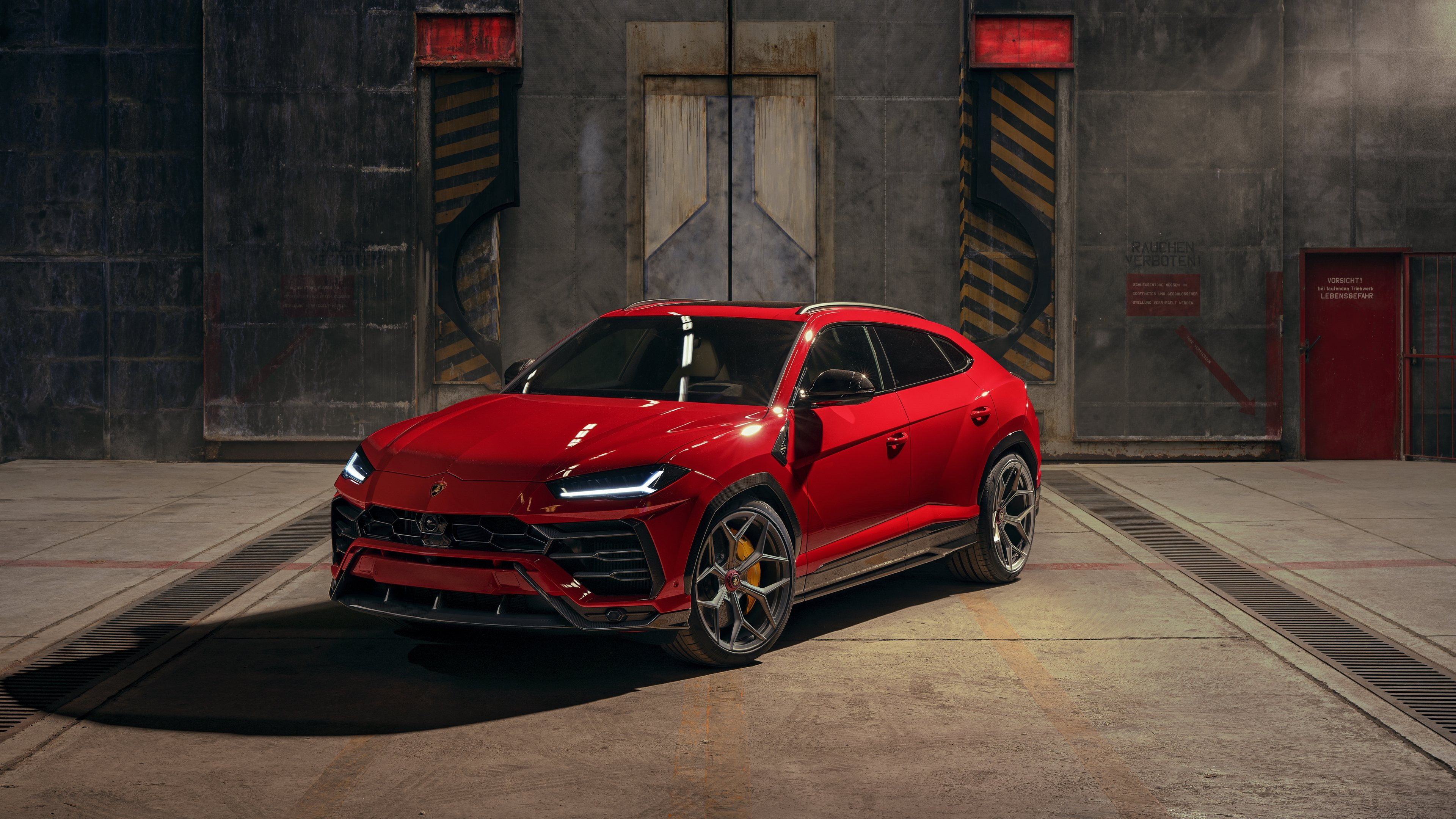 Red Lamborghini Urus Wallpaper 50418