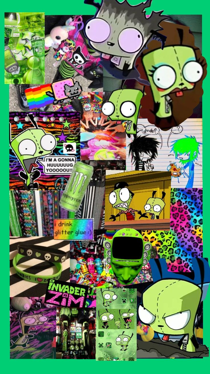 Pin By Tracy Legg On Scene Kid Kandi Kid. Invader Zim, Pretty Wallpaper Iphone, Cute