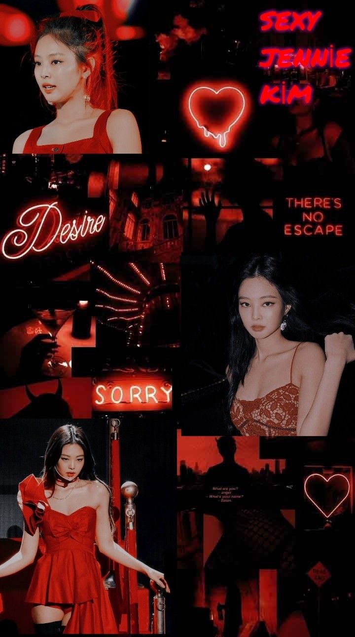 Jennie Red Wallpaper ❤️