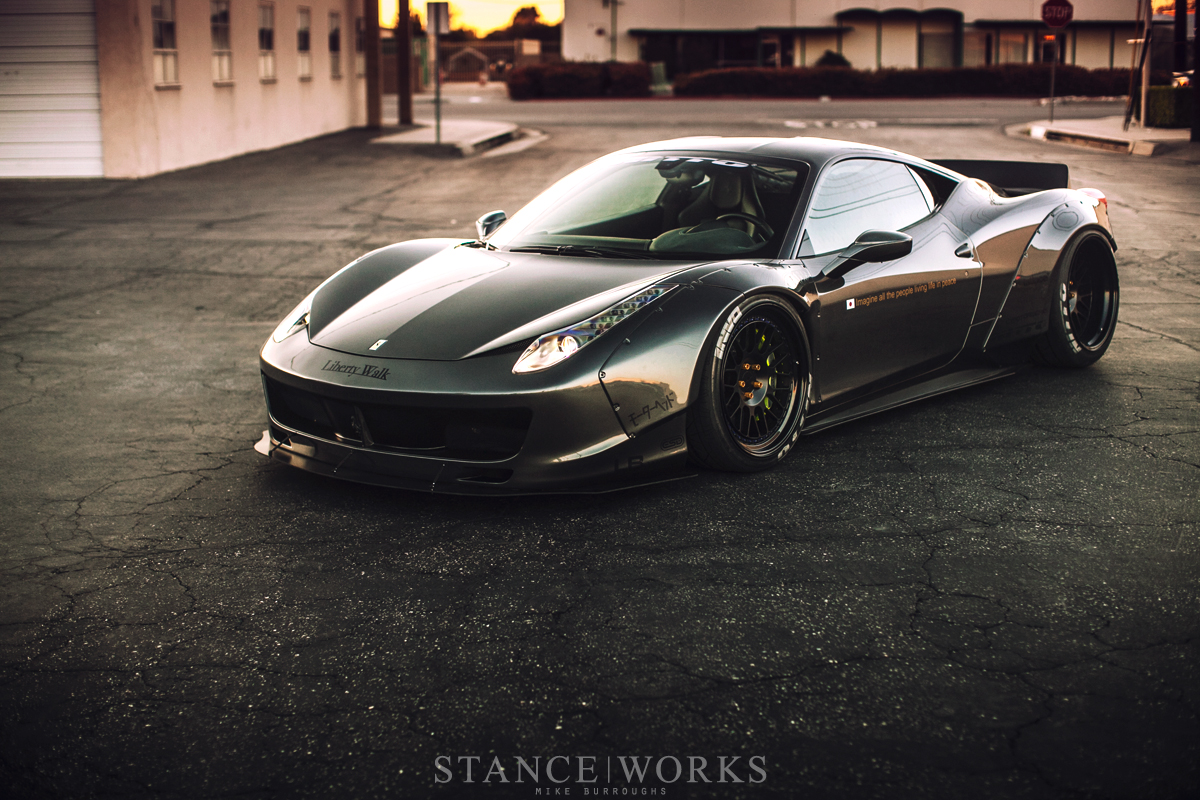 Refined Irreverence, The Liberty Walk Ferrari 458