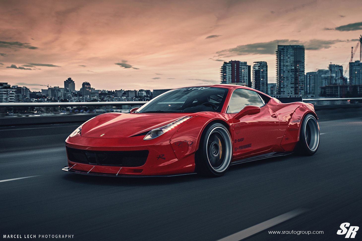 sr auto, Group, Ferrari, 458, Italia, Liberty, Walk, Wildebody, Cars, Modified Wallpaper HD / Desktop and Mobile Background