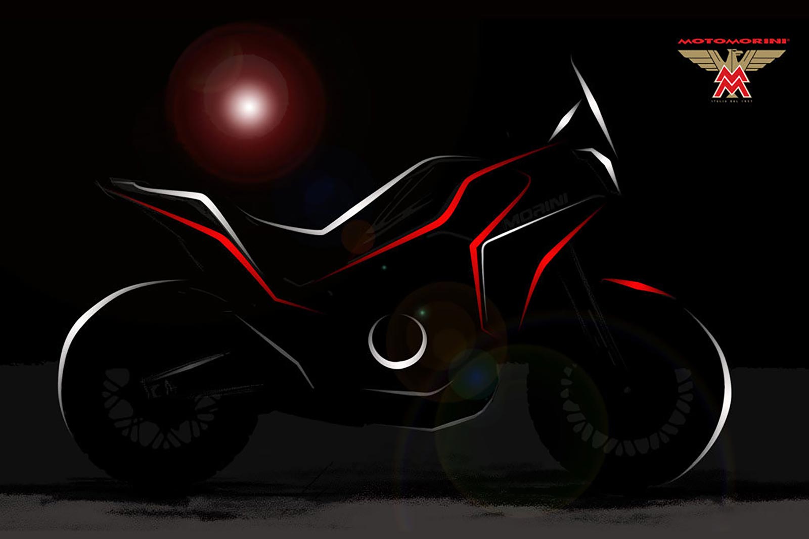 Moto Morini Teases New Adventure Bike for EICMA & Rubber
