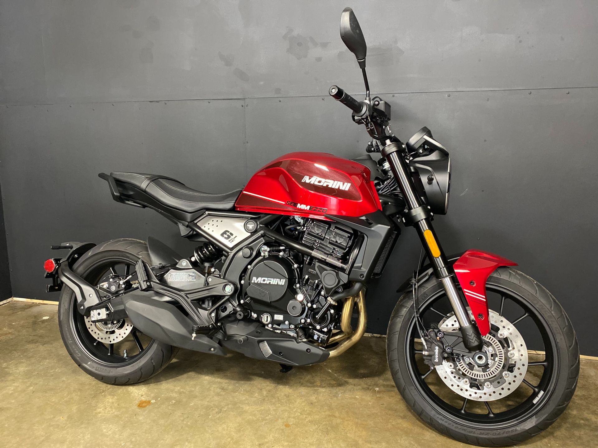 New 2023 Moto Morini Seiemmezzo STR, Gaithersburg MD. Specs, Price, Photo. Metallic Red MOT002880