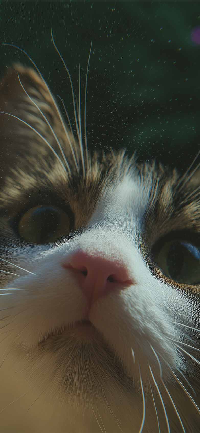 Funny Cat Closeup Whiskers Wallpaper Wallpaper HD