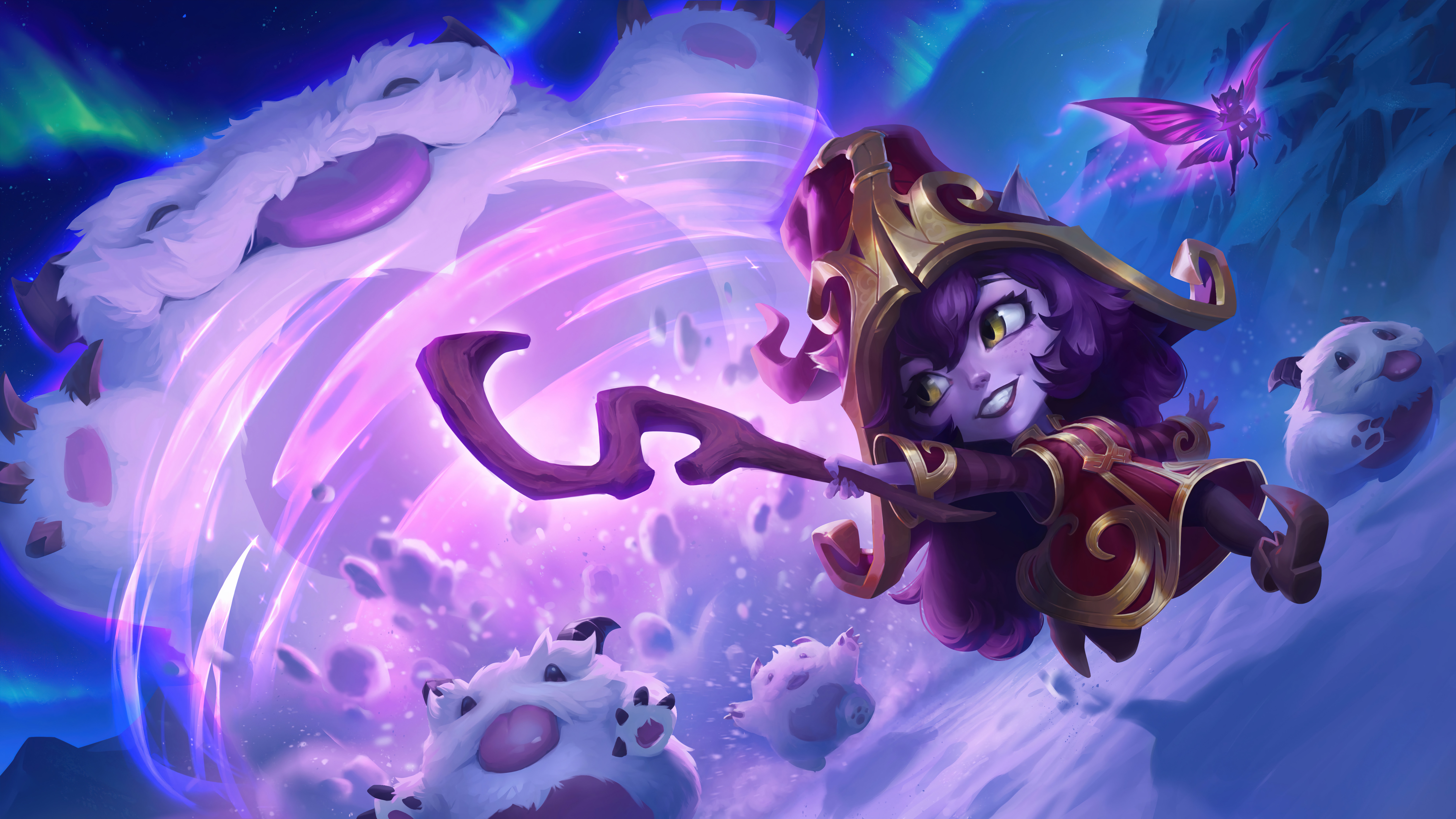 Wallpaper flight, smile, magic, the game, game, magic, flying, smile for mobile and desktop, section игры, resolution 7680x4320