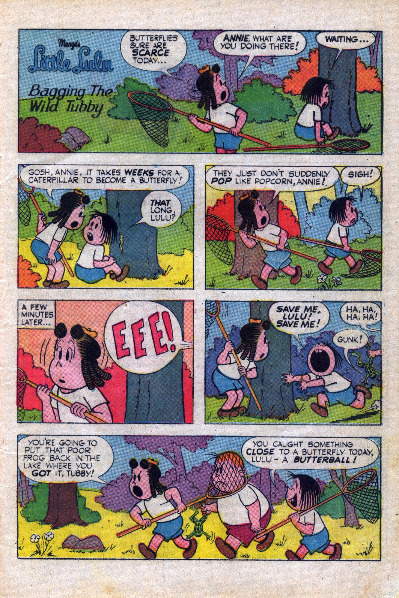 STANLEY STORIES: A Stanley Surprise for The New Year: Lost LITTLE LULU Stories Discovered!