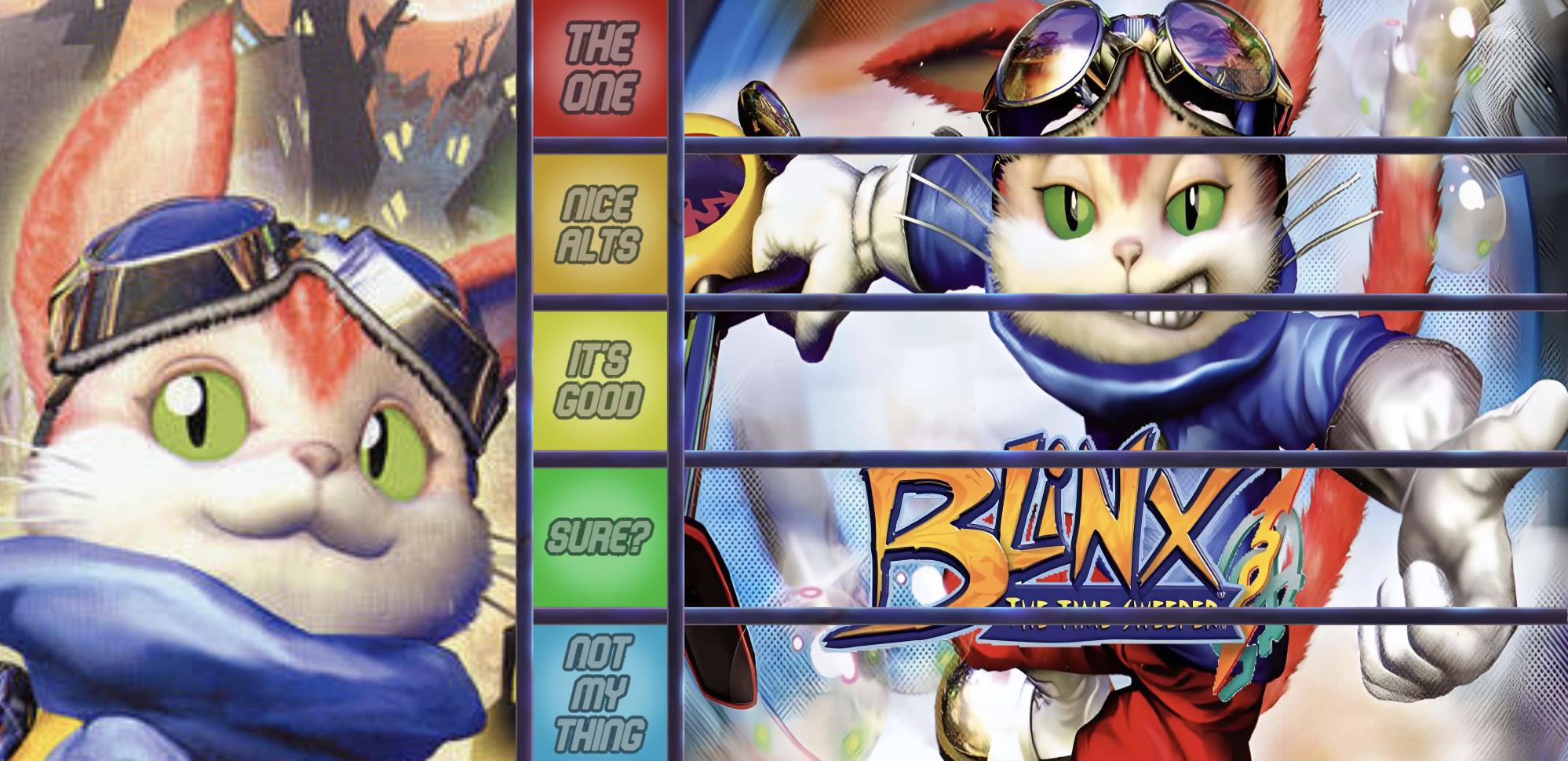 Opponents For Blinx (Blinx: The Time Sweeper) With Connections And Animation Dialogue Potential (No Hat Kid, Knack Or Klonoa)