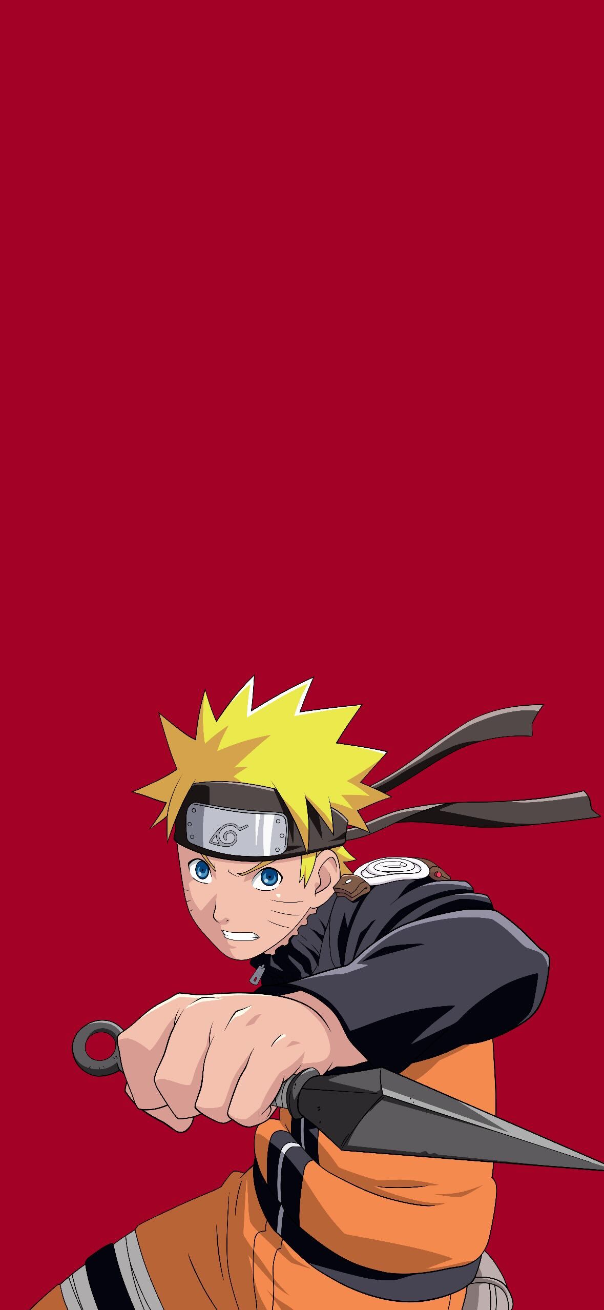 Red Official Naruto Shippuden Best Anime Wallpaper For IPhone And Android