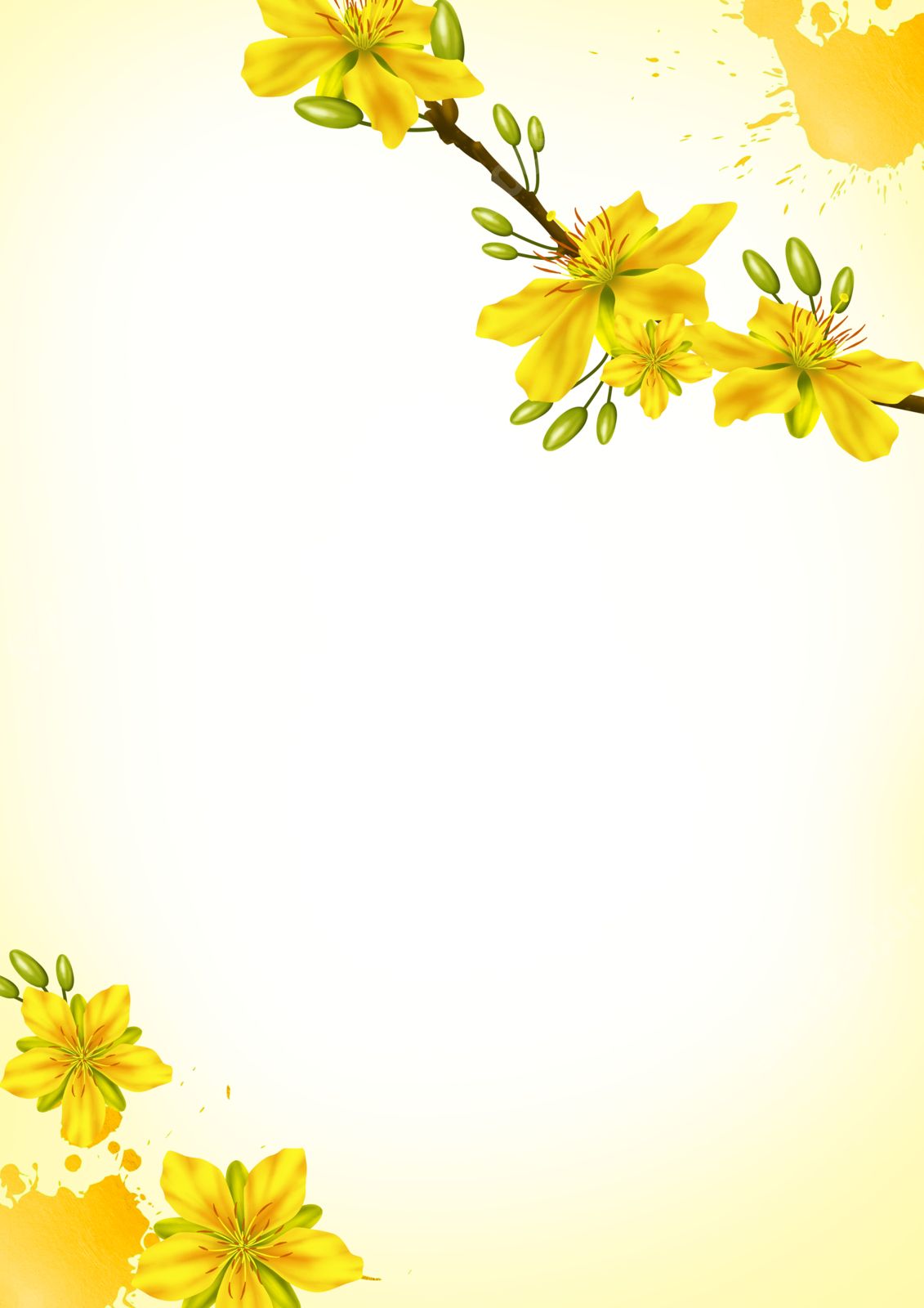 Autumn Wallpaper Page Border And Printable Background in Word