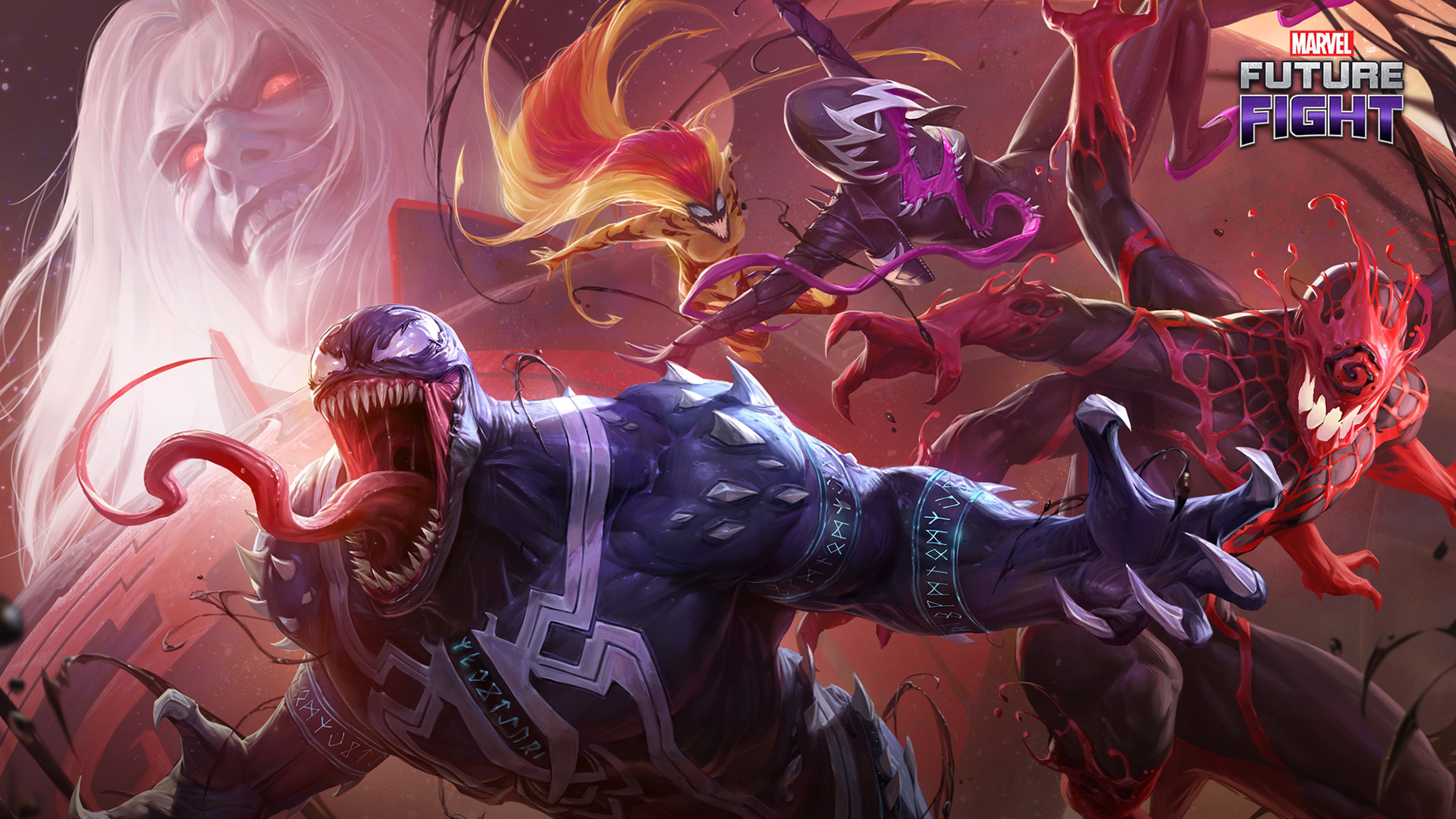 Venom Marvel Future Fight Symbiote 4K HD Venom Marvel Wallpaper