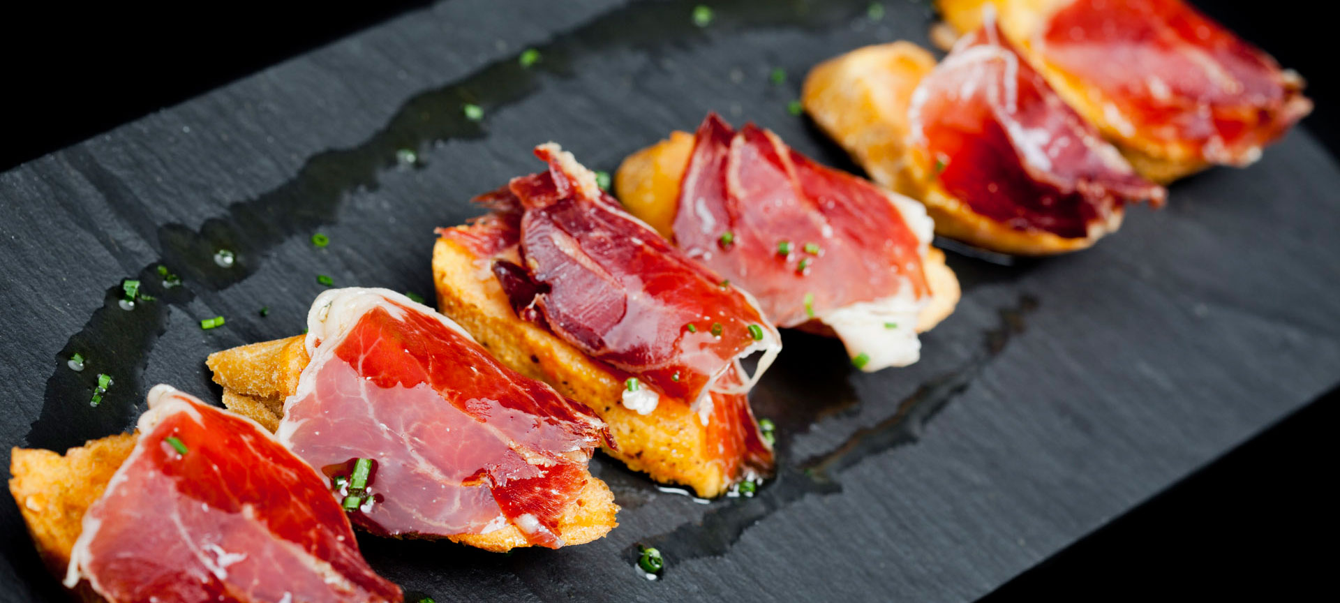 Iberico ham from Spain