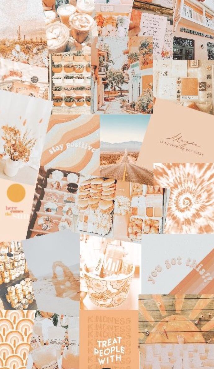 ♕Orange aesthetic ♕. Orange aesthetic, Vintage world maps, Wallpaper