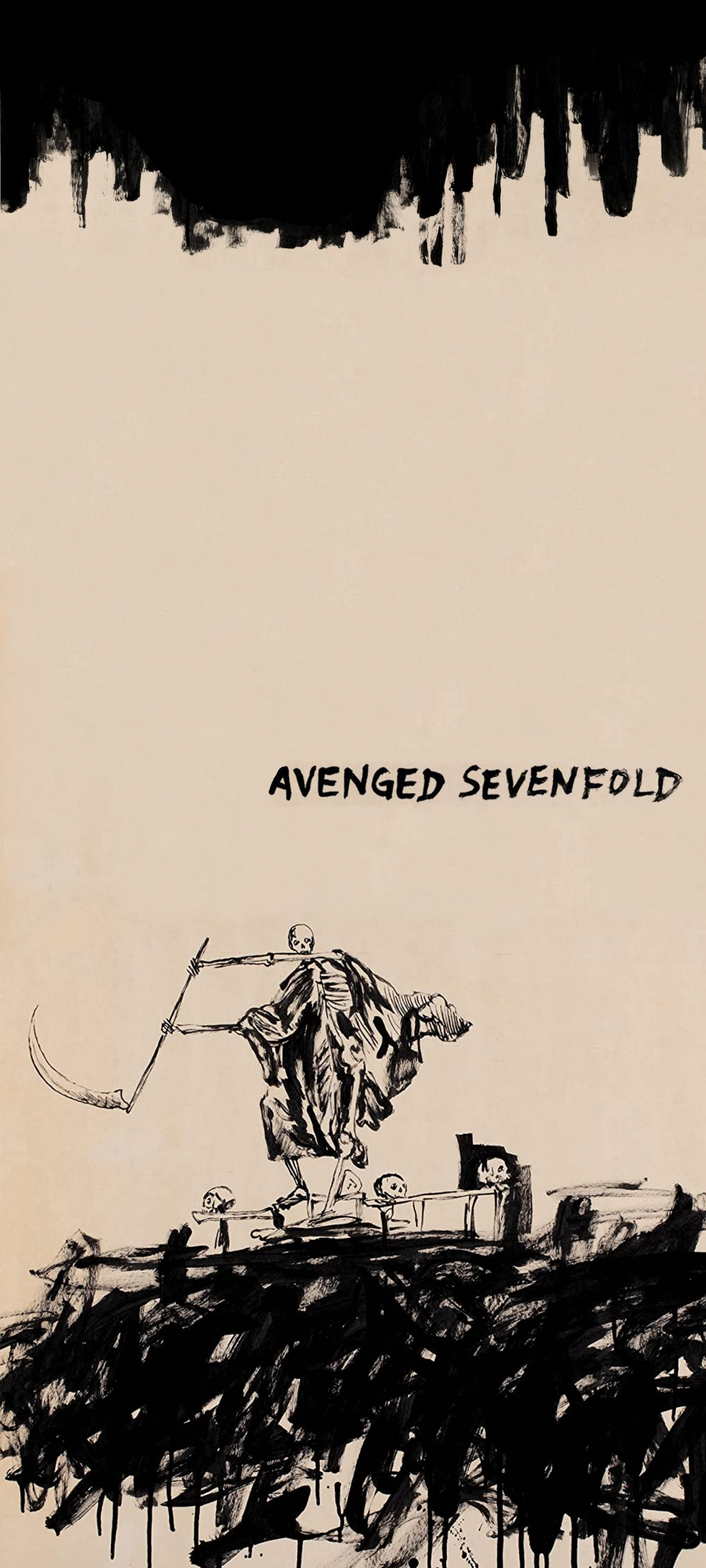 Saw people make wallpaper for the new album so I figured I'd take a crack at it, I wanna invert the colors so the background is black and the cover itself is