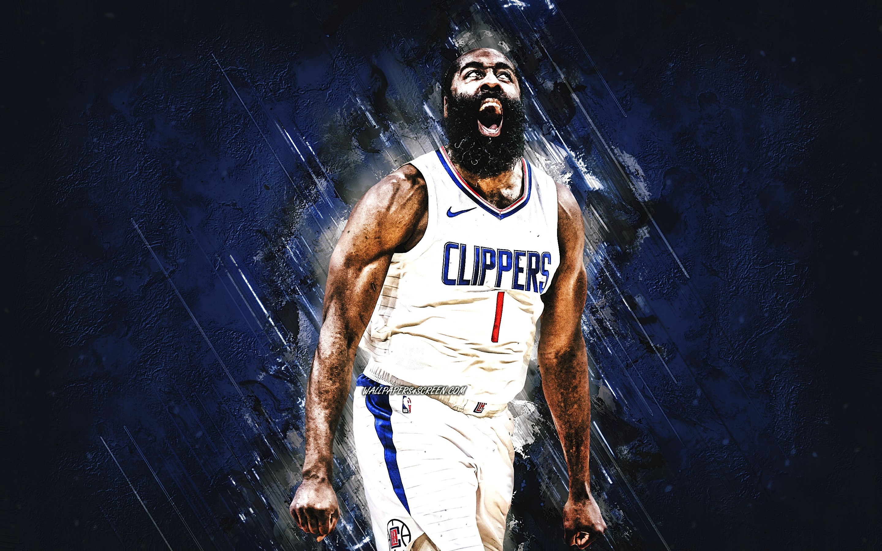 Wallpaper basketball, NBA, American, Los Angeles Clippers, Clippers, James Harden, LA Clippers, Harden for mobile and desktop, section спорт, resolution 2880x1800