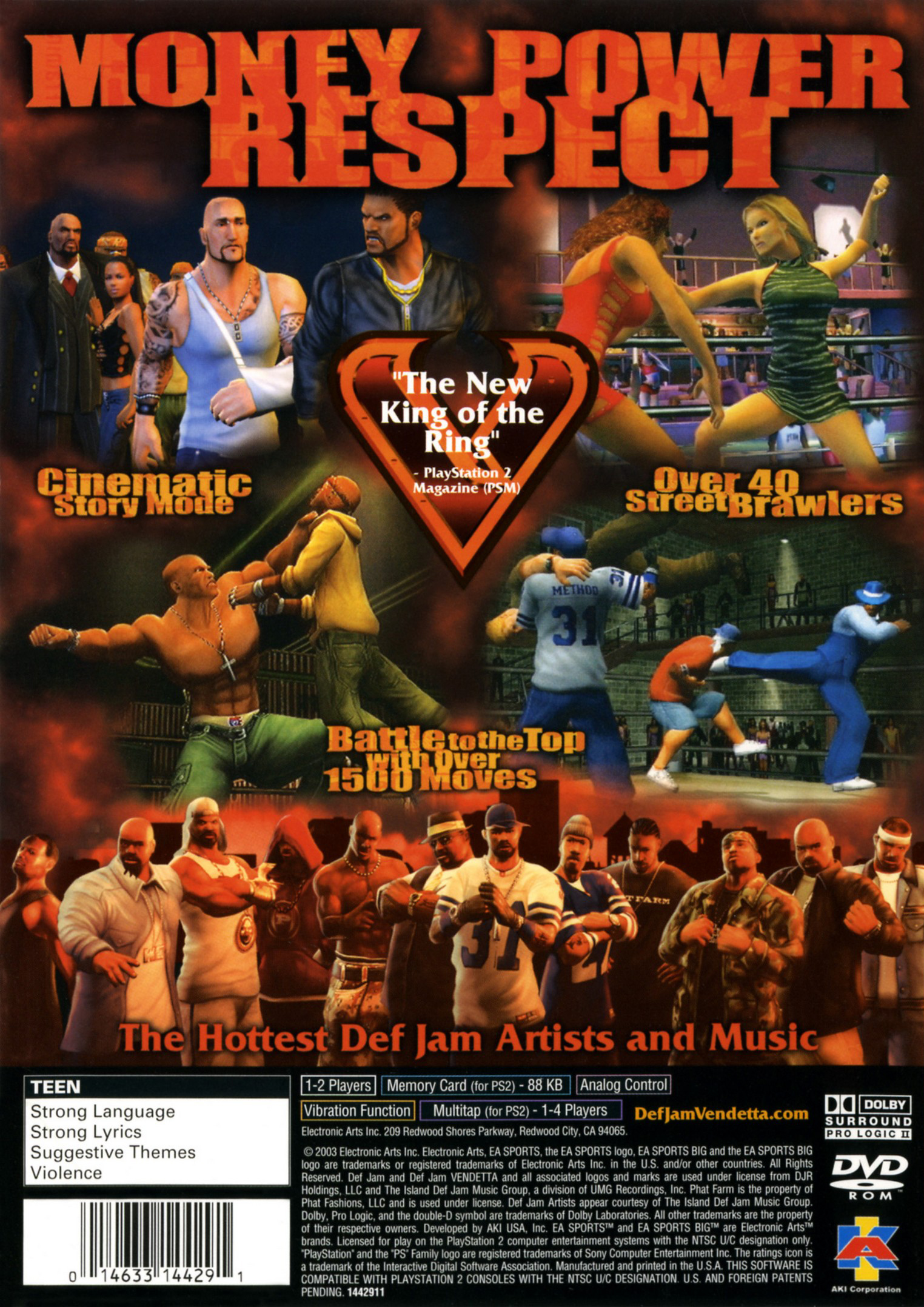 Def Jam Vendetta Image Games Database
