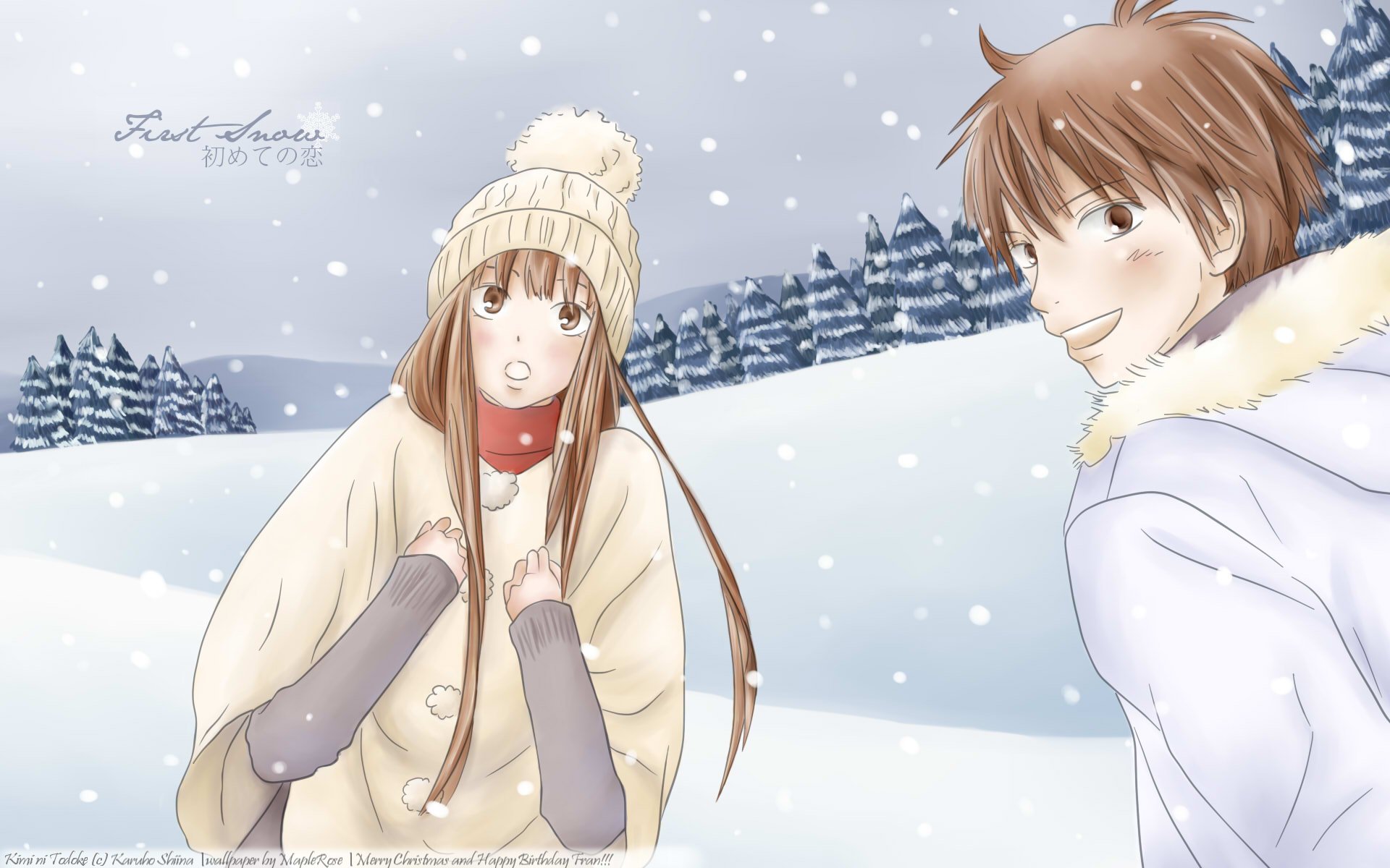 Kimi Ni Todoke: Shota & Sawako's Snowy Winter Wonderland HD