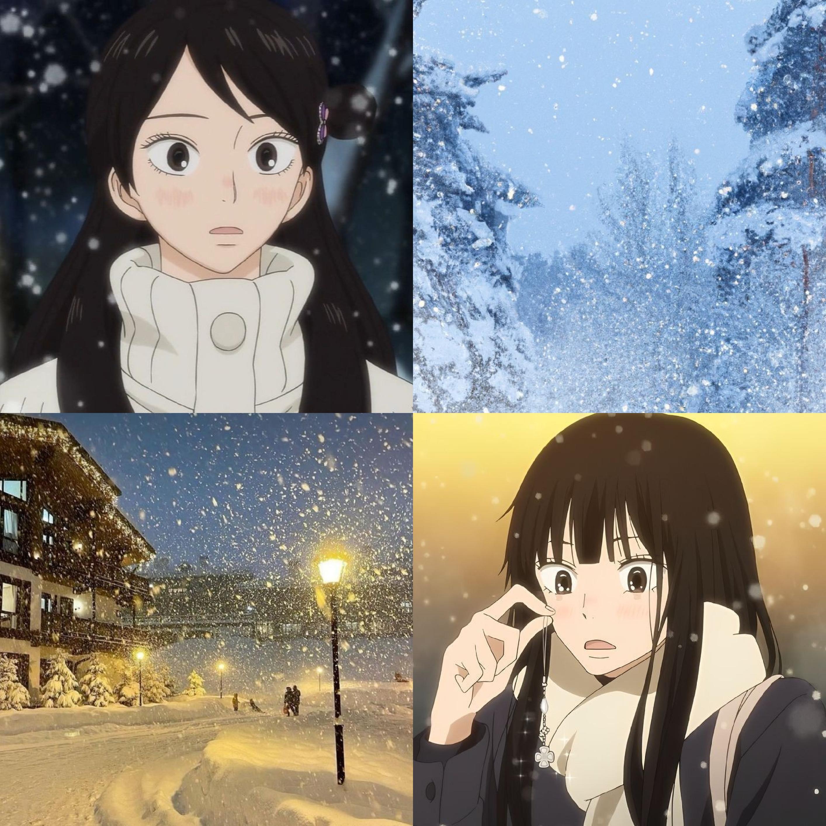 I made collages by ChatGPT description of Kimi ni todoke characters' aesthetic