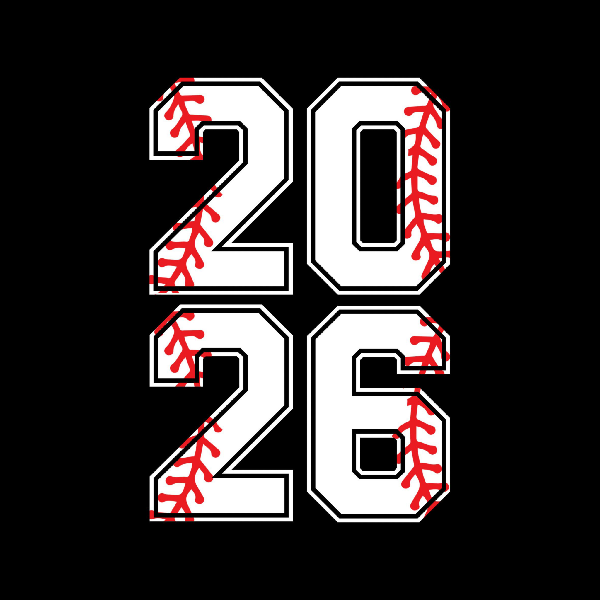 2026 New Year Wallpaper 4K, Baseball, AMOLED