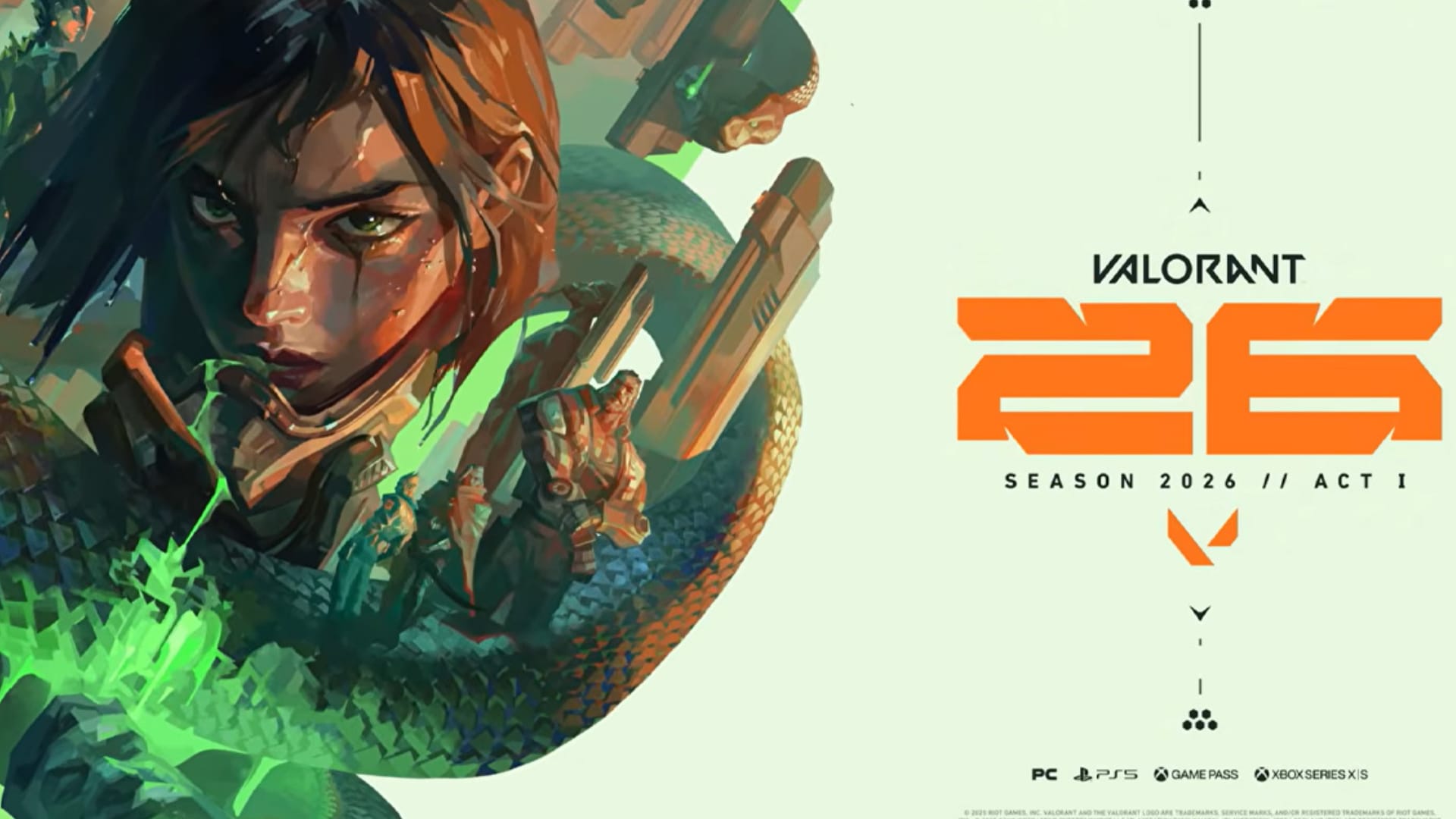 VALORANT Season 2026 Act 1 Battlepass: Skins, Cards, Gun Buddies, Titles and More