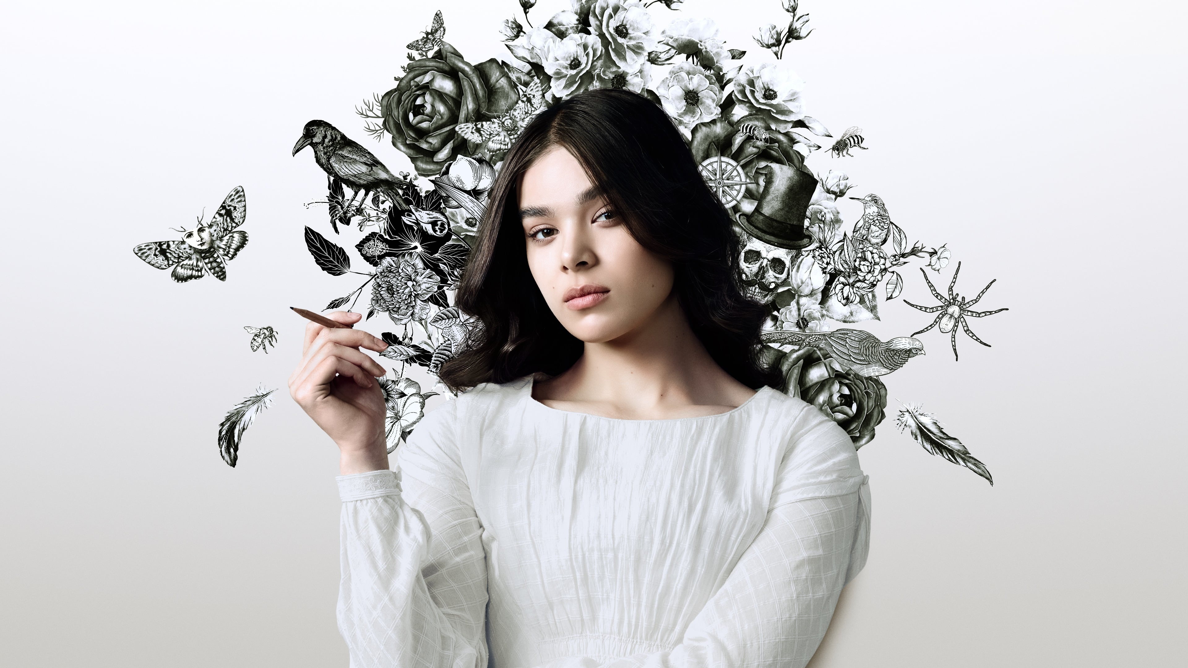 Wallpaper Haley Steinfeld, Hailee Steinfeld, Dickinson, Dickinson for mobile and desktop, section фильмы, resolution 3840x2160