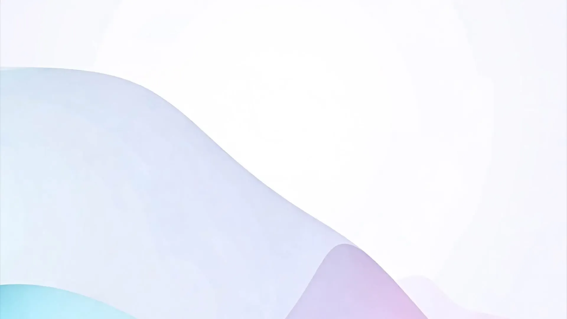 Pastel Gradient Wave Background for Minimalist Visuals and Presentations