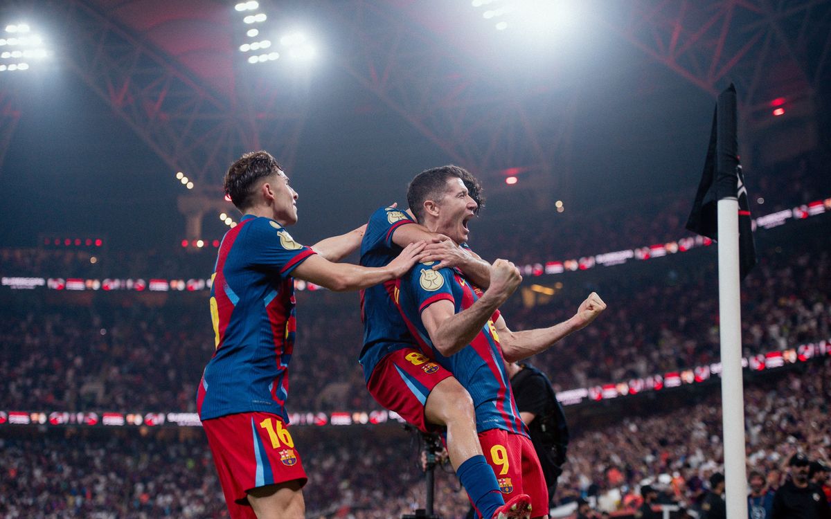 FC Barcelona win their 16th Spanish Super Cup