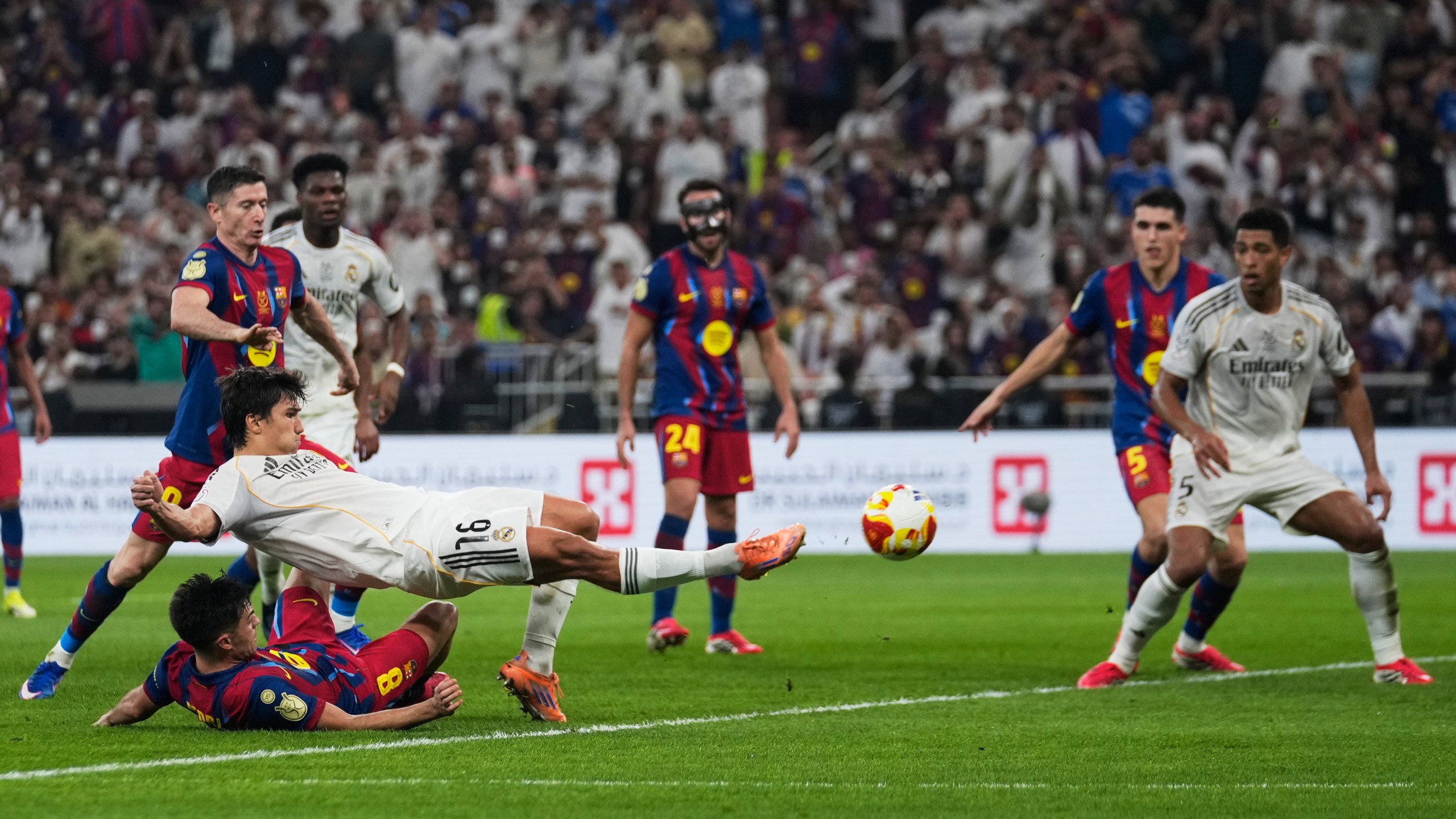 Barcelona beats Real Madrid again to win Spanish Super Cup in Saudi Arabia clasico