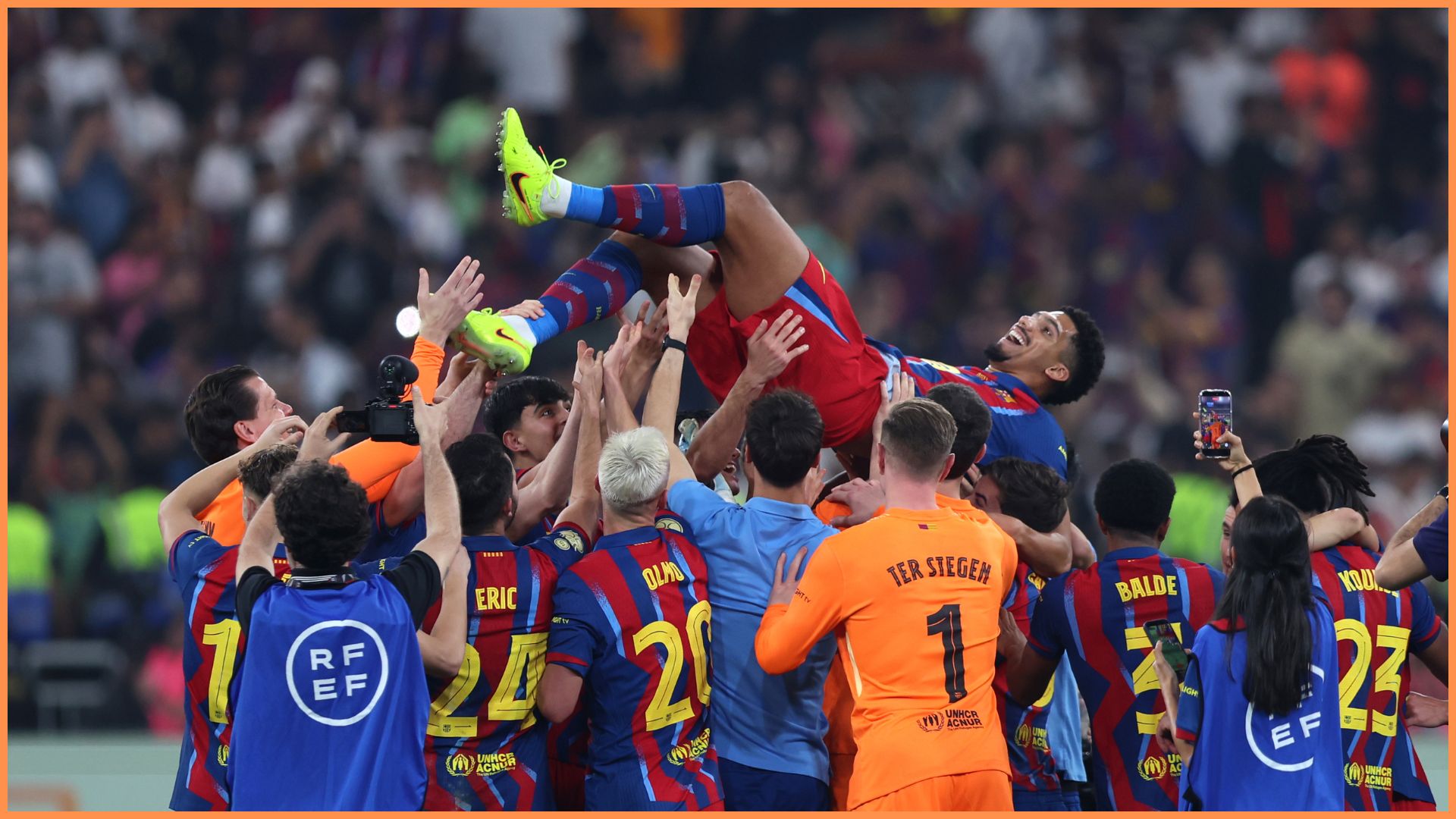 Late tactical call defines Barcelona approach under Flick in Super Cup final