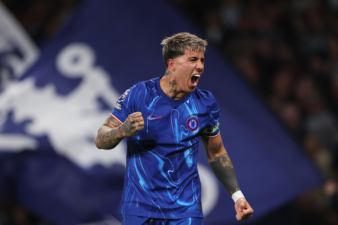 Enzo Fernandez on working 'as hard as possible' to achieve targets. News. Official Site. Chelsea Football Club
