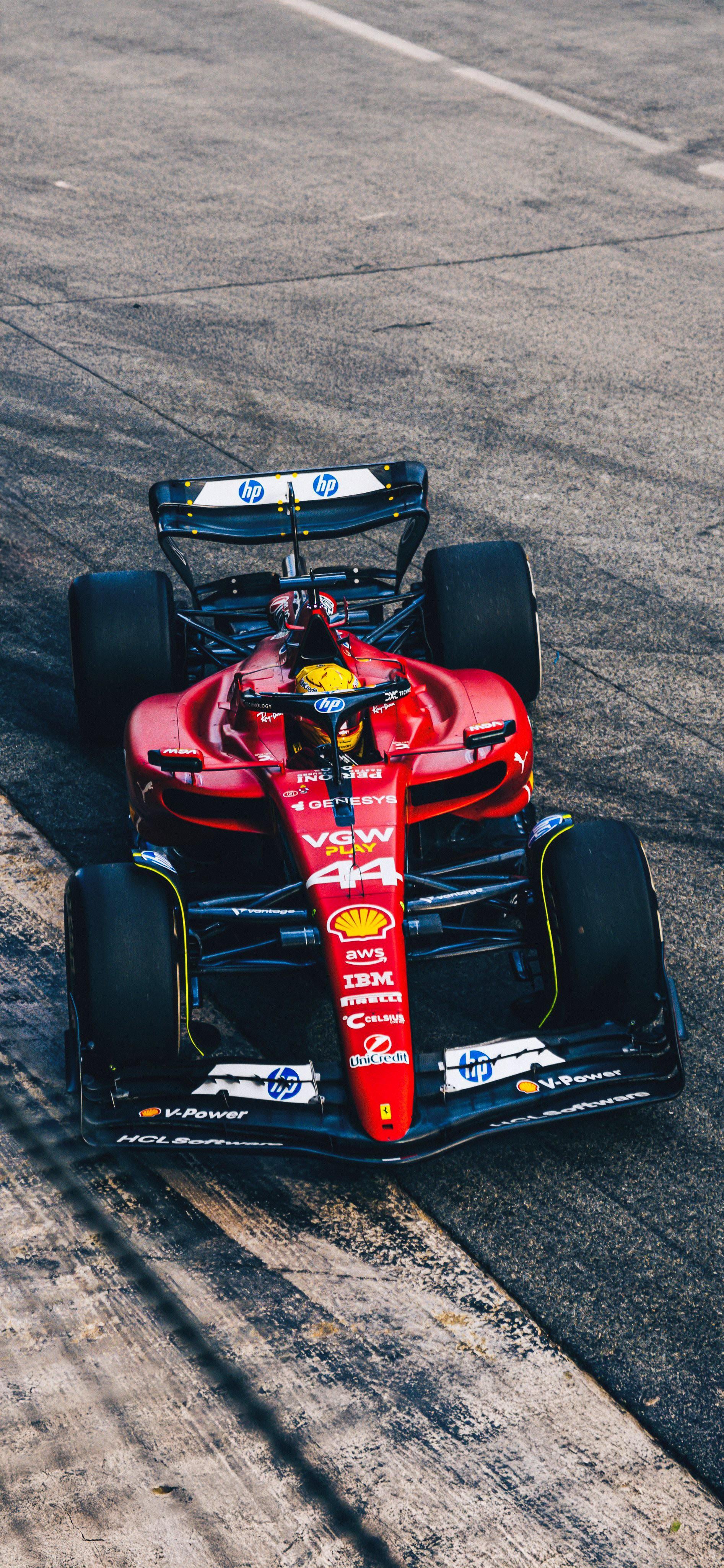 Hamiltons Ferrari wallpaper
