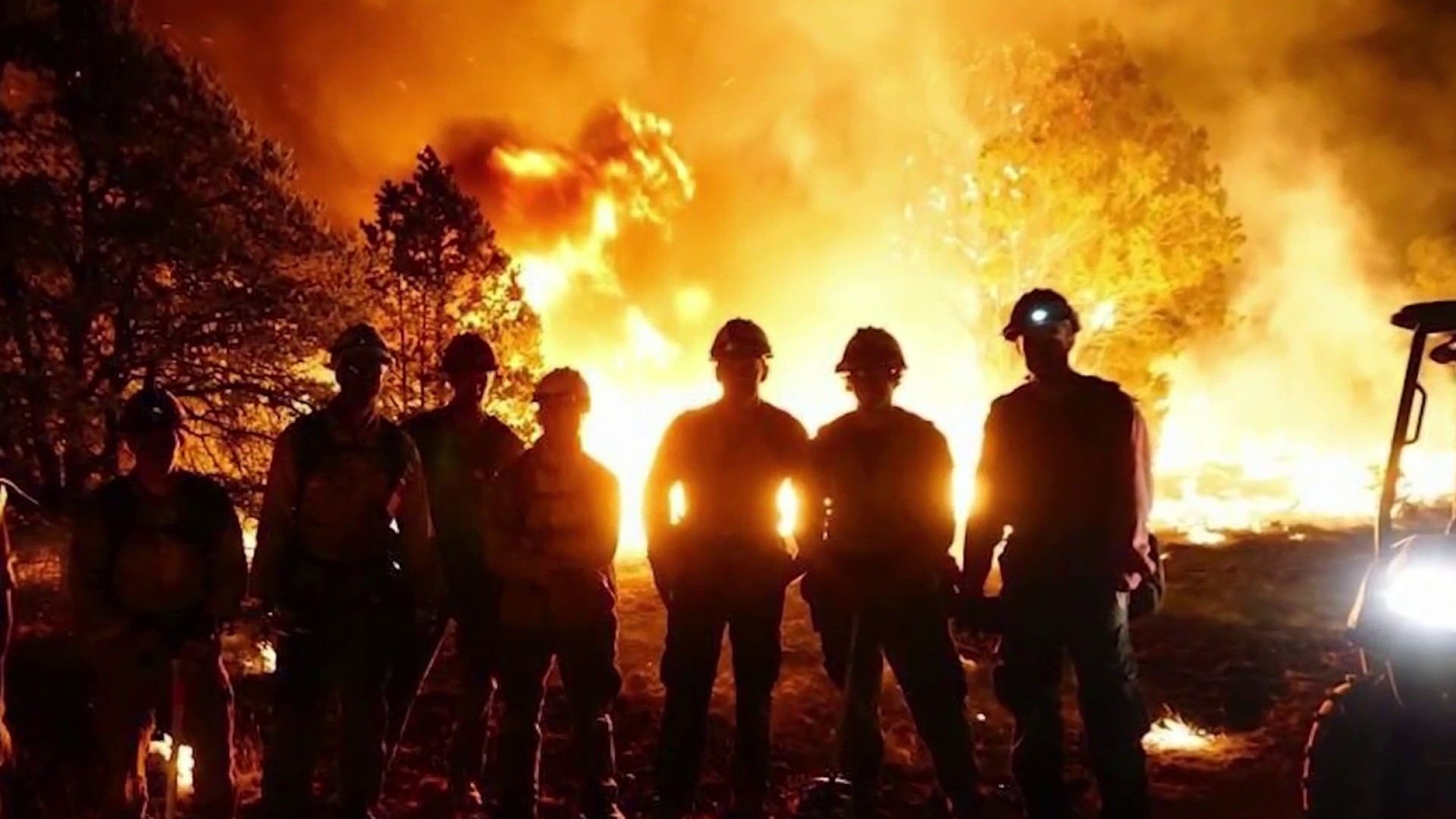 Wildland firefighters struggle to keep up with raging wildfires