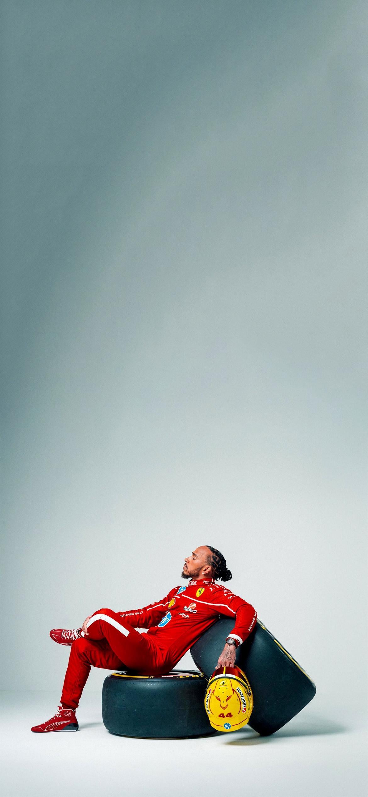 Hamiltons Ferrari wallpaper