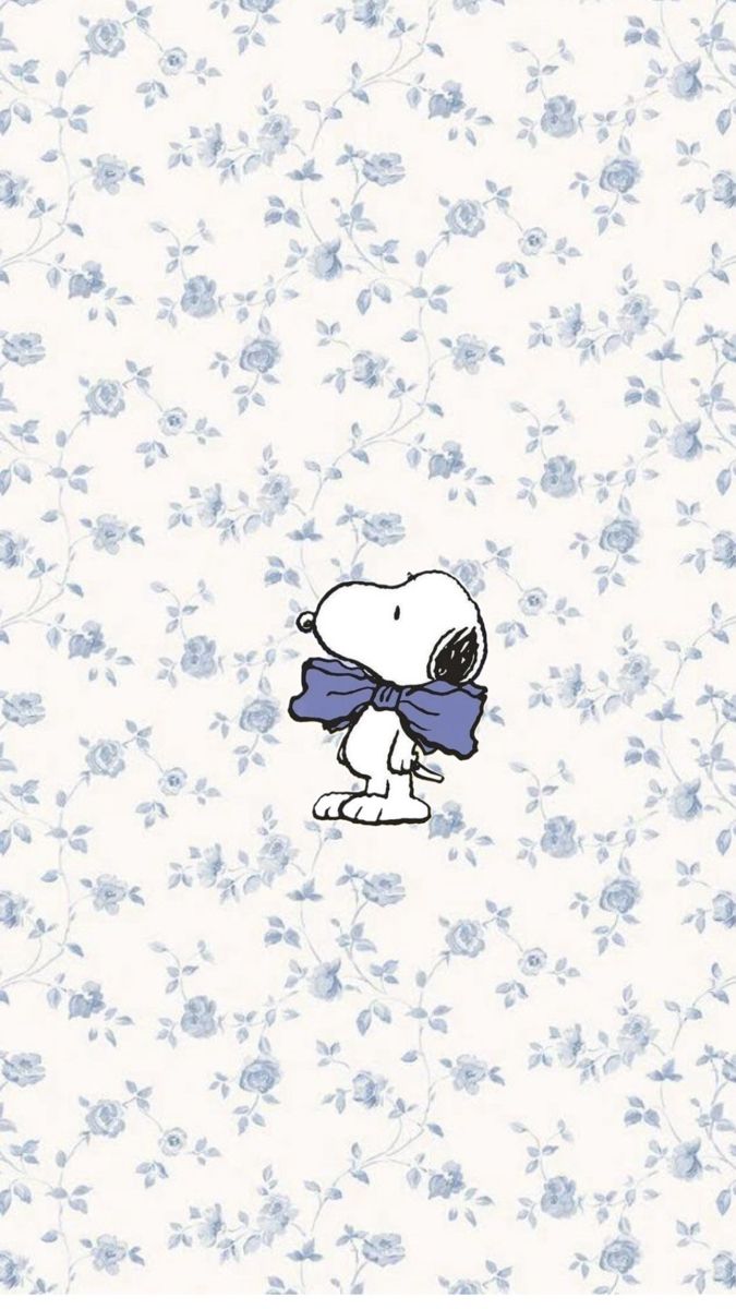 Snoopy w bow