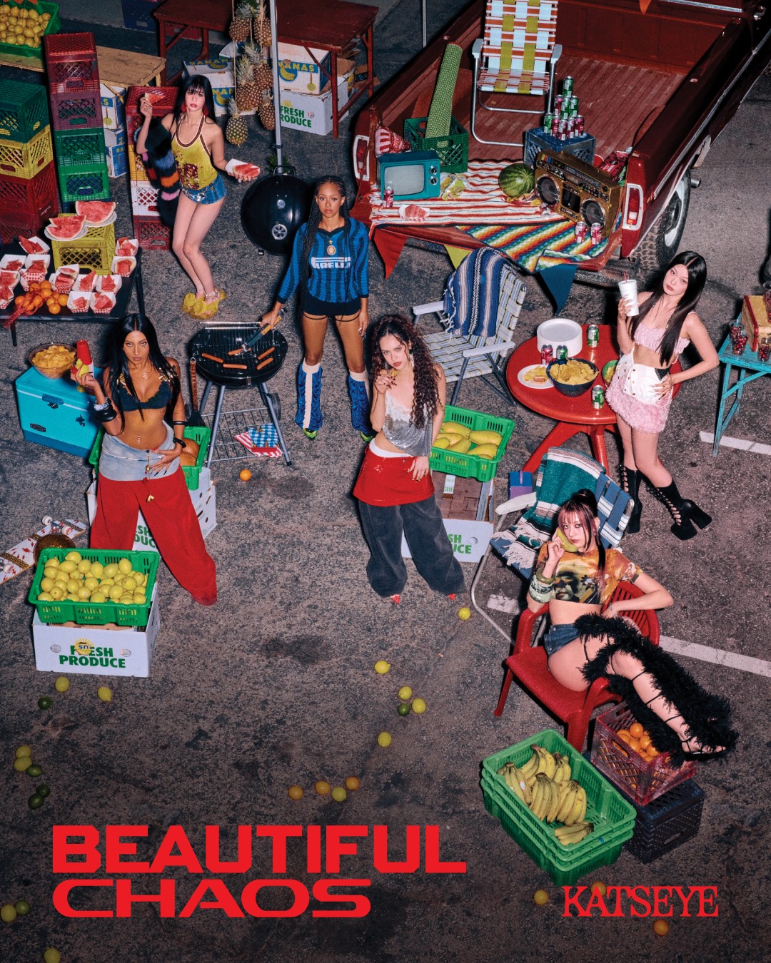 BEAUTIFUL CHAOS】KATSEYE Gameboy Official MV