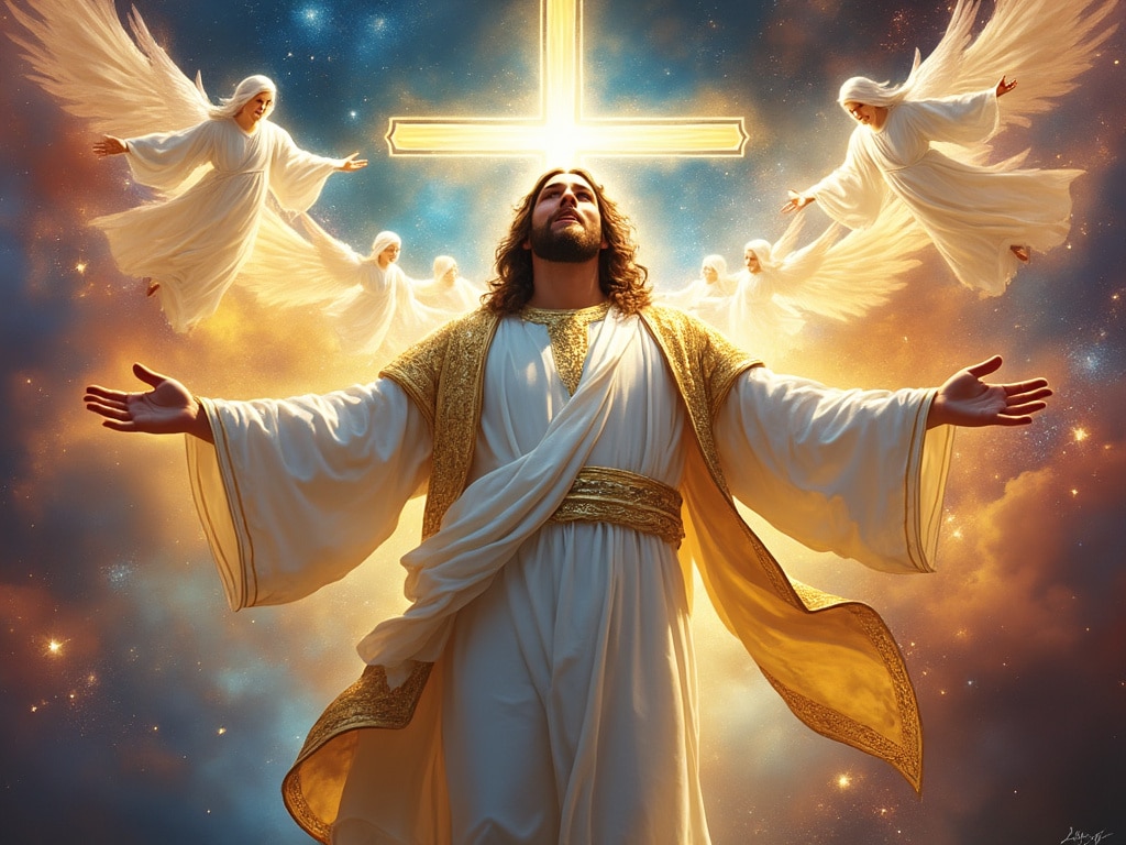 Stunning Image of Prophetic Art Depicting Jesus