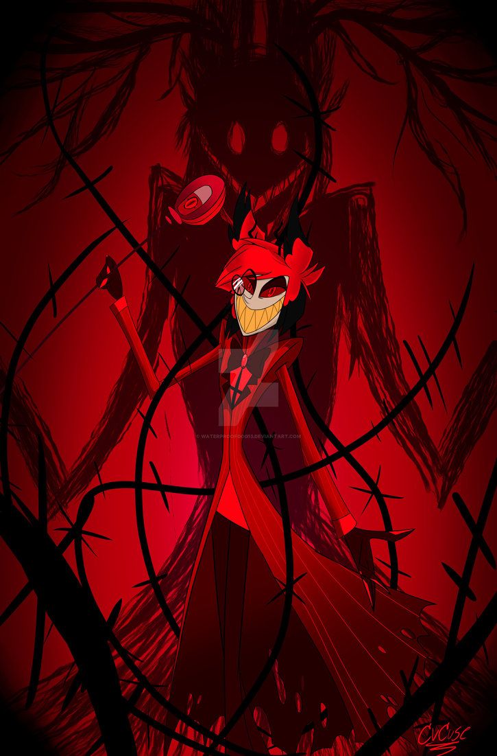 Alastor the Radio Demon by Waterproofdog13. Hotel art, Monster hotel, Hotel