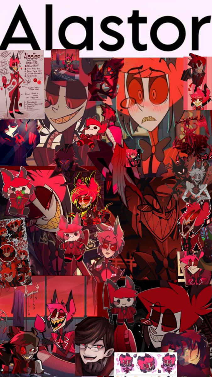 Alastor. Hotel art, Dark phone wallpaper, Wallpaper editor