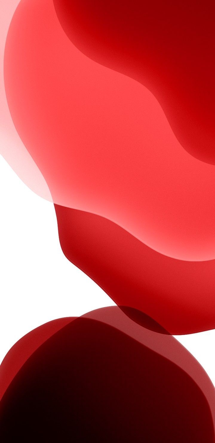 Red and White Abstract iPhone XR Wallpaper