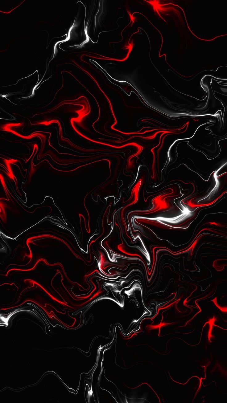 Red and White Abstract iPhone Wallpaper