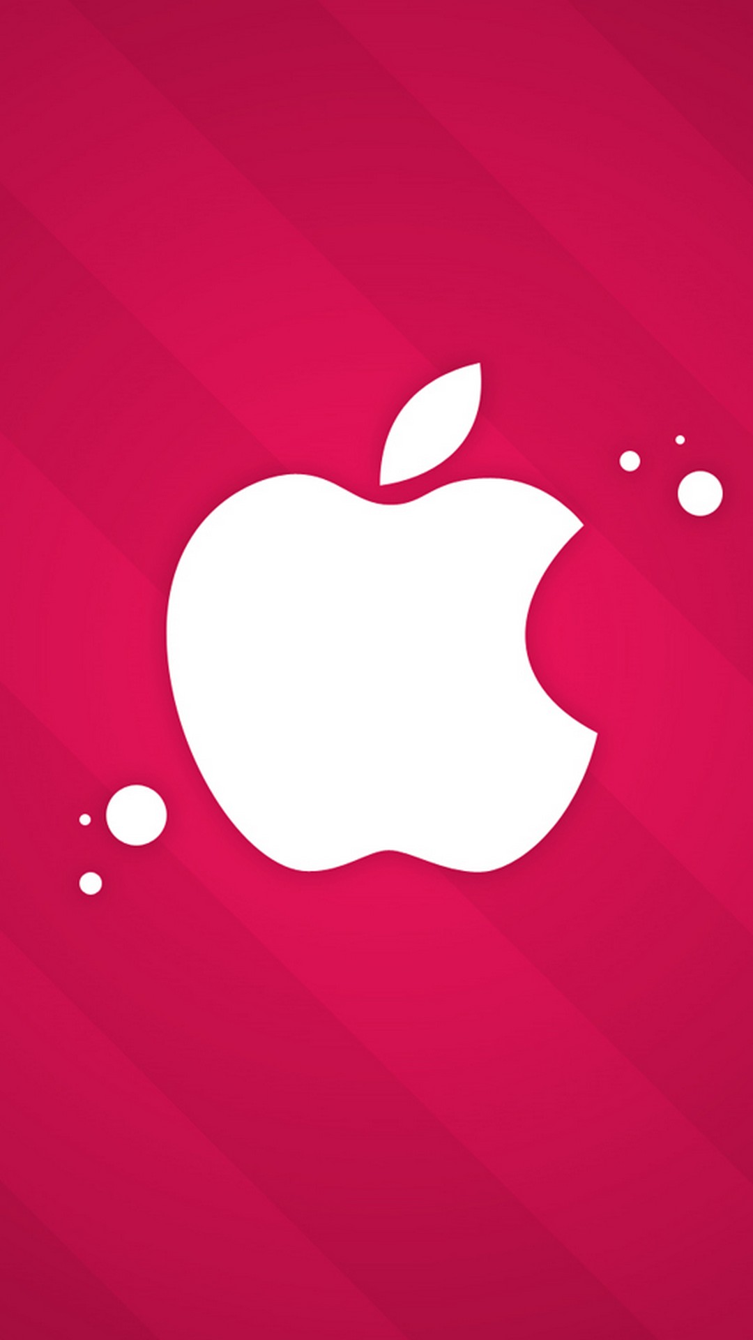 Wallpaper Red and White Apple Logo, Background Free Image