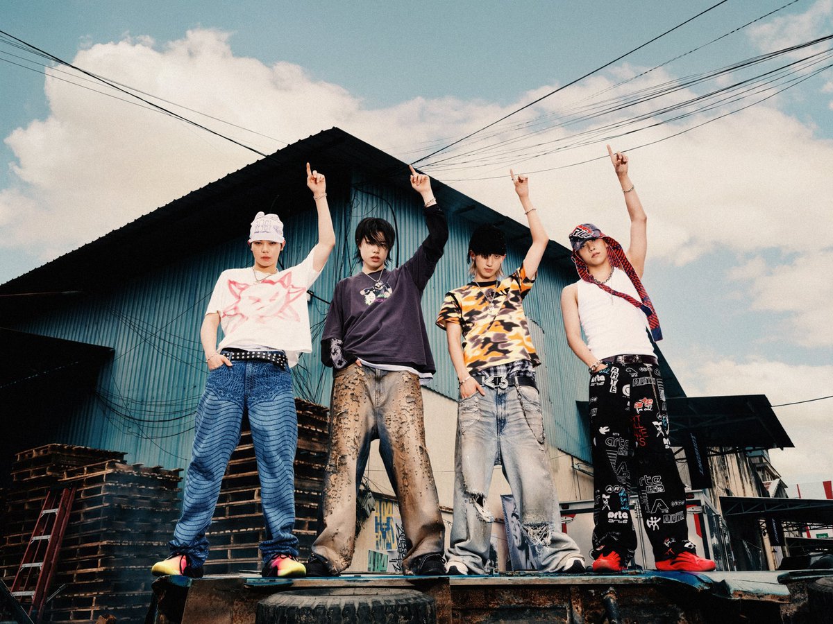 Jay Park's new boy group LNGSHOT in recent concept photo