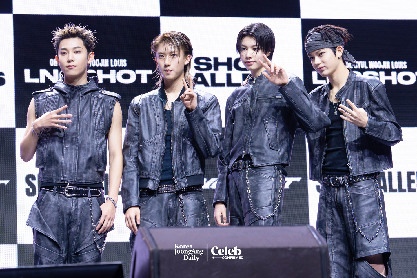 Jay Park's boy band project LNGSHOT holds EP release showcase