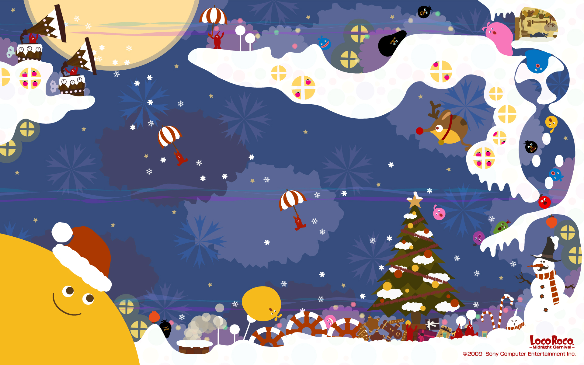 Go Loco With these Festive Wallpaper