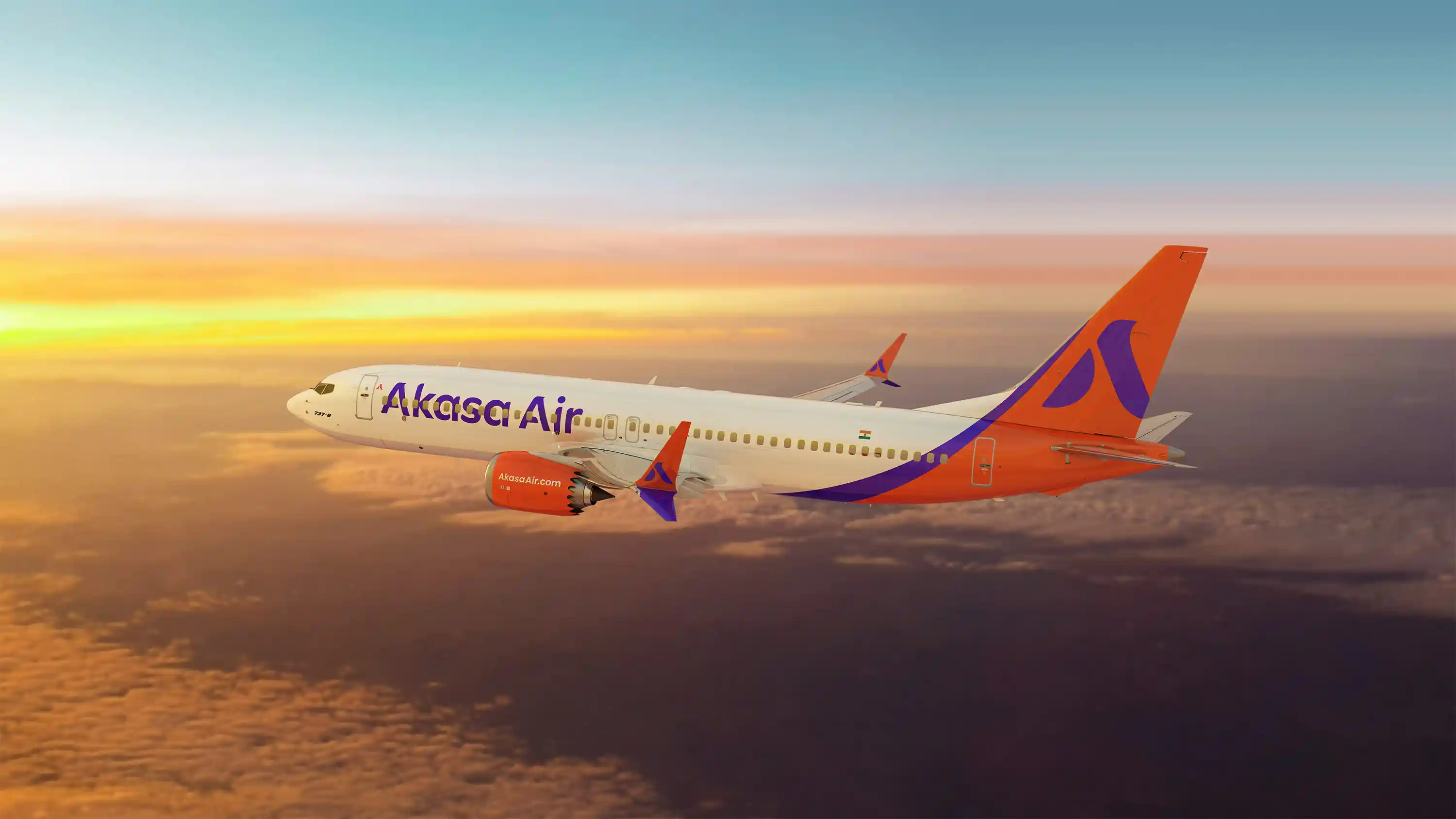 Akasa Air Unveils its Brand Identity with 'The Rising A' Symbol