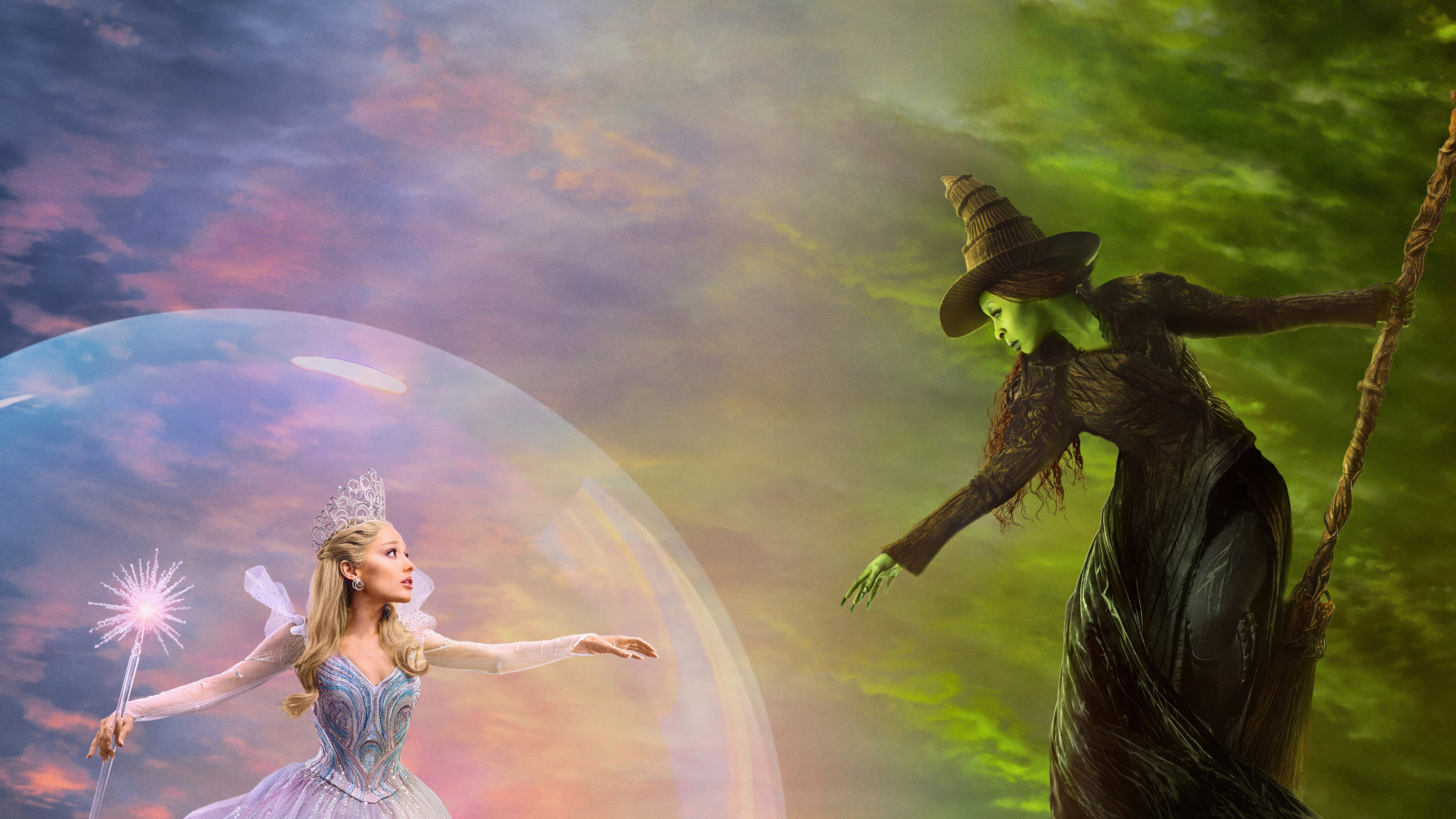 Wicked: For Good Wallpaper 4K, Poster, 5K, 2025 Movies
