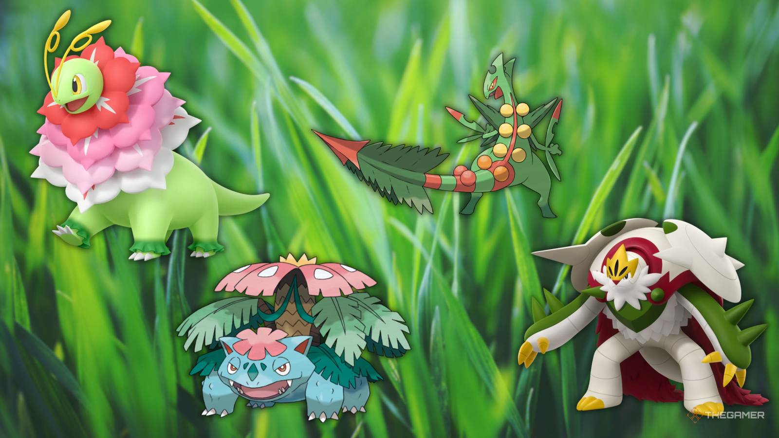 The Best Grass Pokemon In Pokemon Legends: Z A Mega Dimension