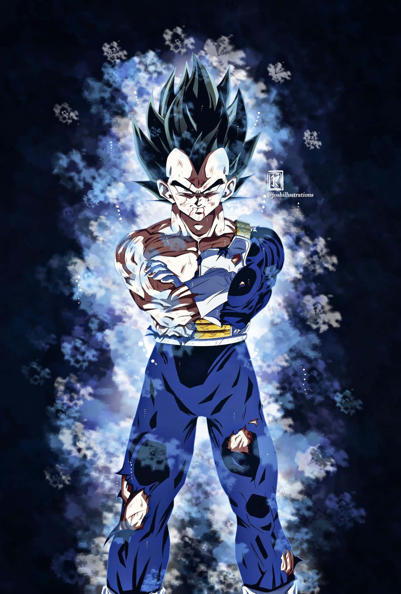 Vegeta Ultra Ego Wallpaper
