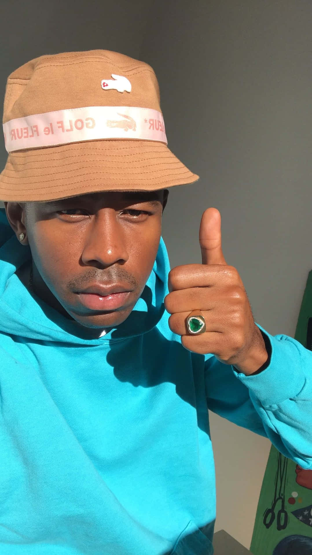 Download Thumbs Up Tyler The Creator PFP Wallpaper