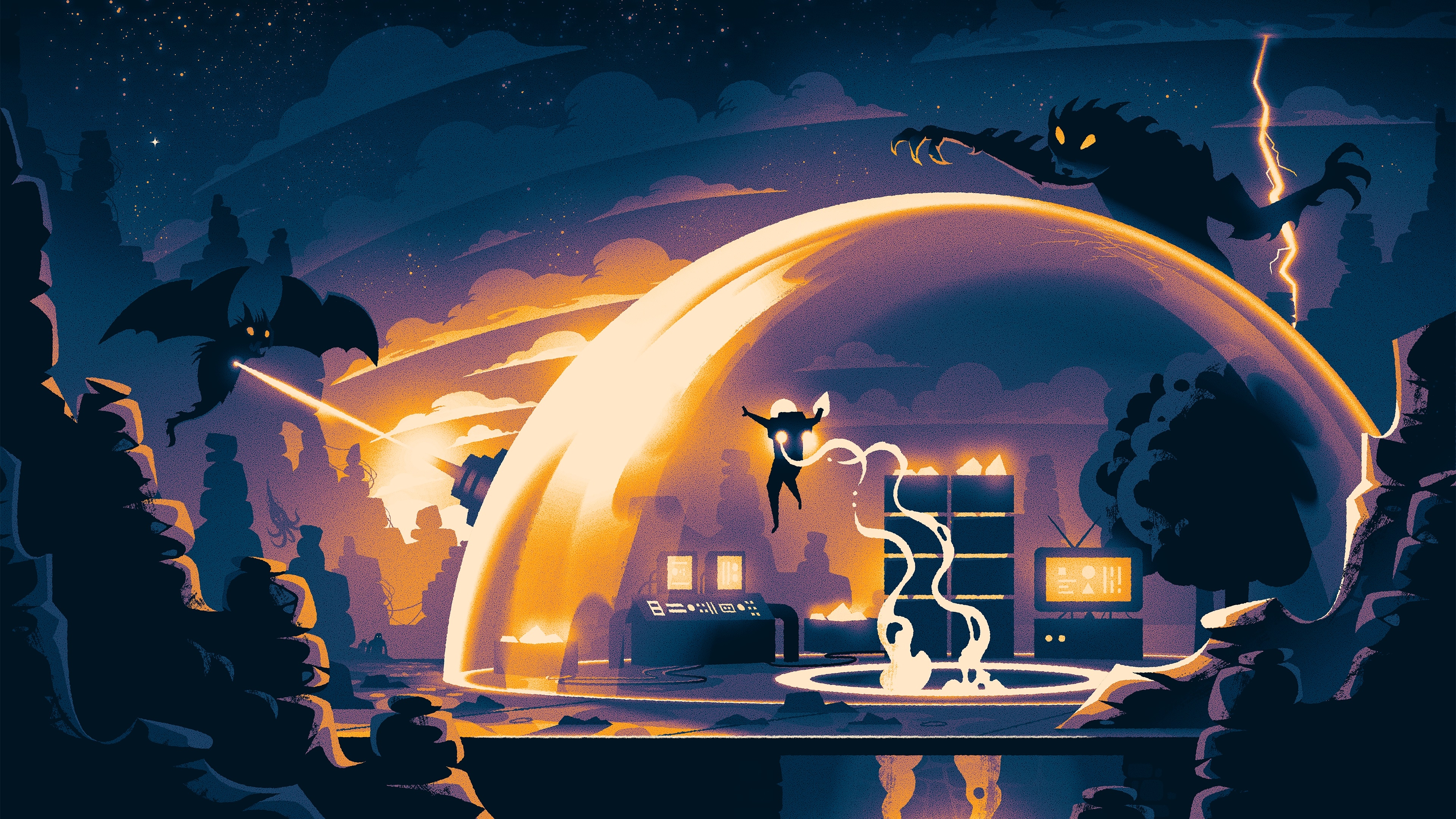 Dome Keeper Game 4K HD Dome Keeper Wallpaper